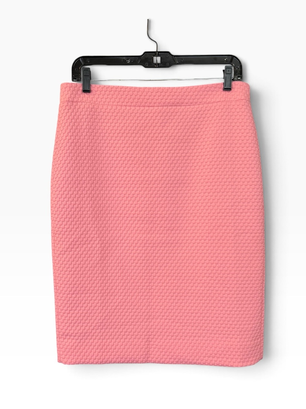 J. Crew Pink Textured Pencil Skirt